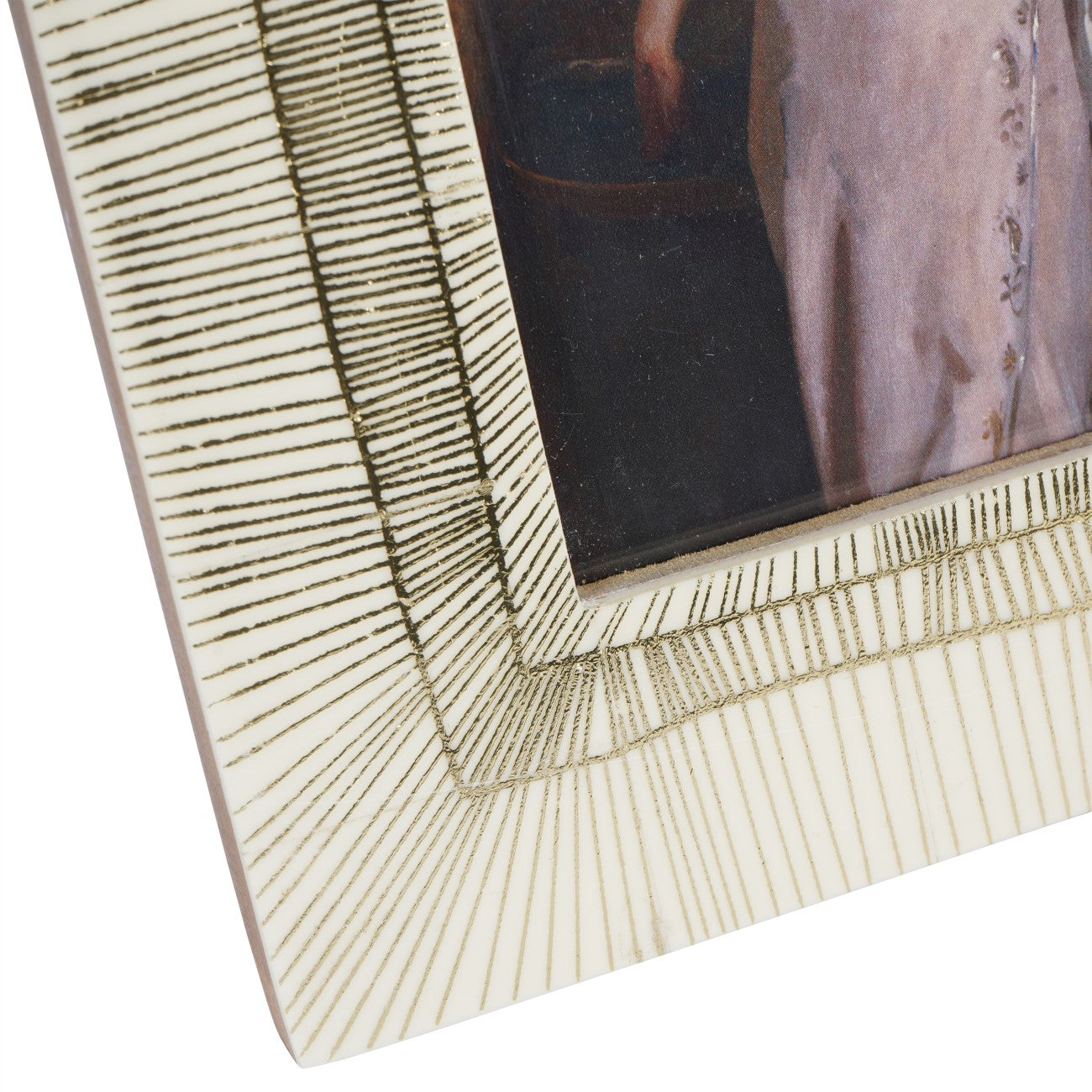 Dame Gold Sunburst Photo Frame 5x7